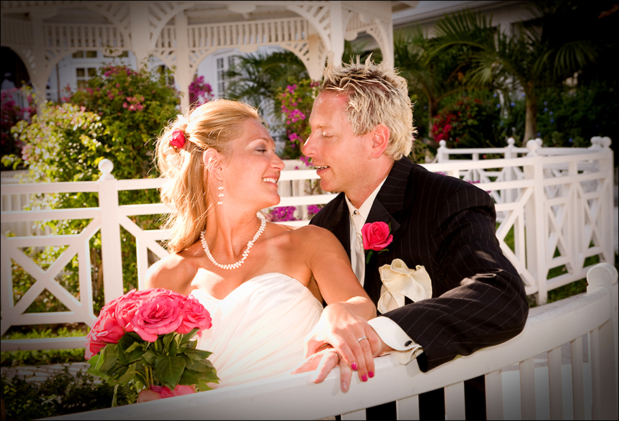 Bride and Groom The Palms